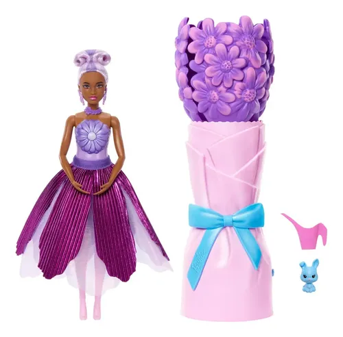 BONECA BARBIE REVEAL MARGARIDA ROXA MATTEL