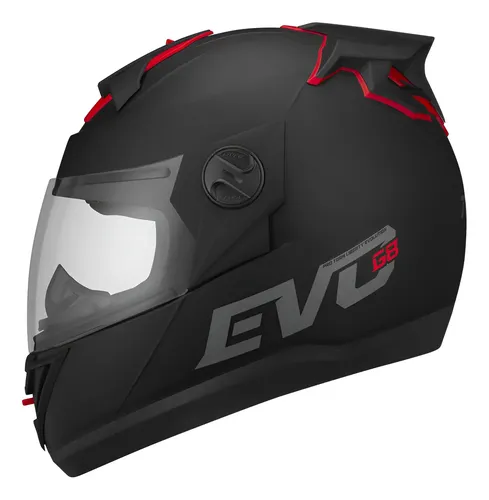 CAPACETE MOTO FECHADO PRO TORK G8 EVO SOLID