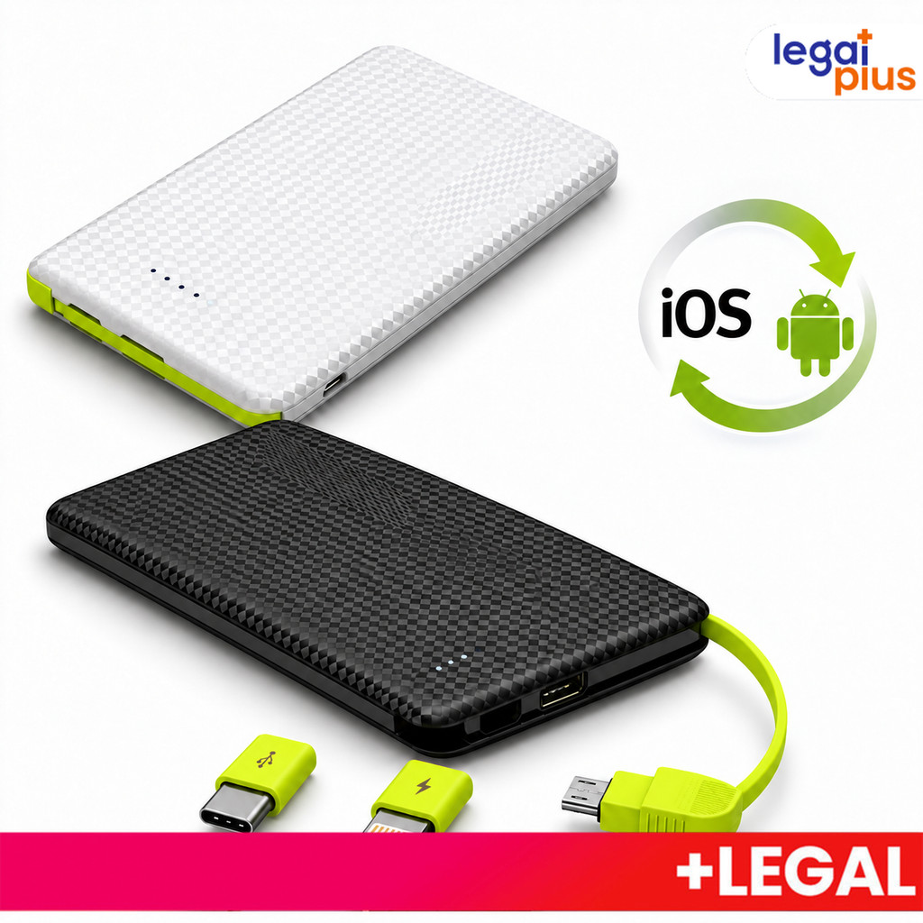 CARREGADOR PORTÁTIL PINENG POWER BANK – 5.000MAH OU 10.000MAH