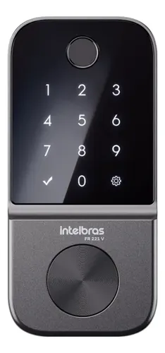 FECHADURA DIGITAL DE EMBUTIR INTELBRAS FR 221V COM BIOMETRIA