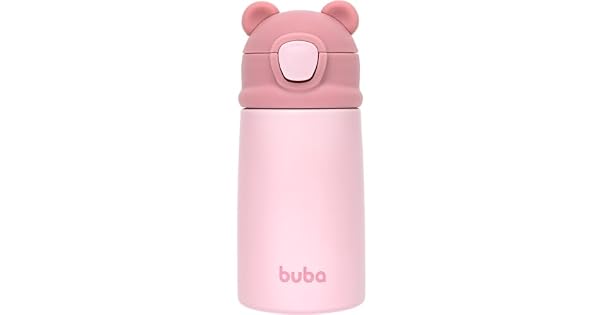 BUBA COPO TÉRMICO DE PAREDE DUPLA – URSINHO ROSA