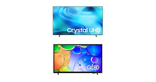 COMBO SAMSUNG: SMART TV 70” CRYSTAL UHD 4K U8000H + SMART TV 43” QLED FULL HD