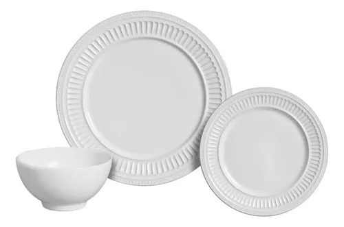KIT APARELHO DE JANTAR POPPY SCALLA CERÂMICA – 12 PEÇAS