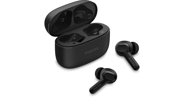 PHILIPS FONE DE OUVIDO SEM FIO TWS TAT1109BK/00 – BLUETOOTH
