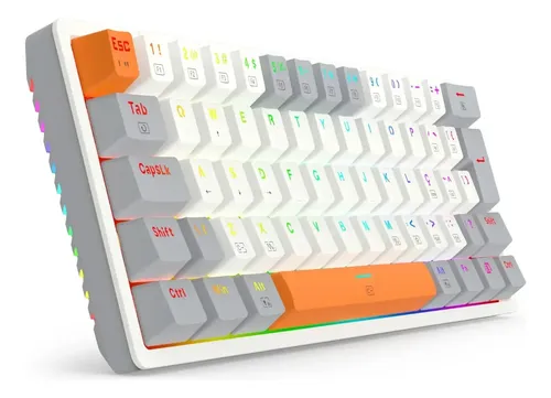 TECLADO MECÂNICO REDRAGON AKALI RGB – SWITCH MARROM