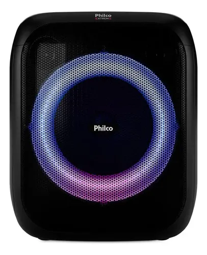CAIXA DE SOM PHILCO EXTREME — 380W — FLASH LIGHTS — PCX4800
