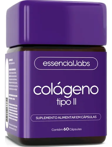 COLÁGENO TIPO 2 ESSENCIAL LABS – 45 MG, 60 CÁPSULAS