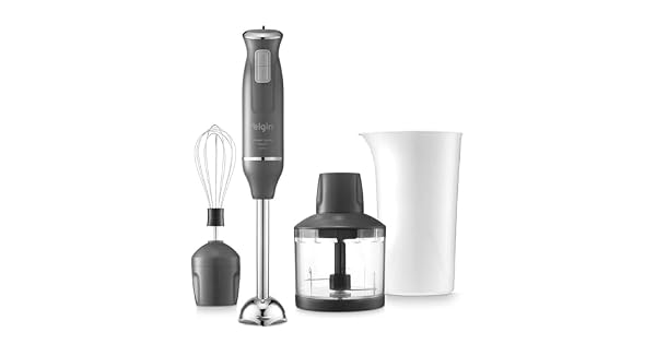 MIXER POWER INOX 3 EM 1 600W ELGIN LUNAR 220V — MIXER, TRITURADOR E BATEDOR