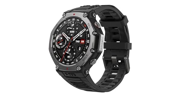 AMAZFIT T-REX 3 — RELÓGIO INTELIGENTE ROBUSTO DE 48MM