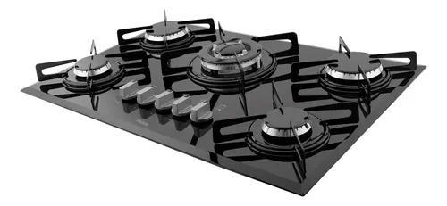 COOKTOP PHILCO COOK CHEF 5 TC SNAP IN BISOTÊ – PRETO