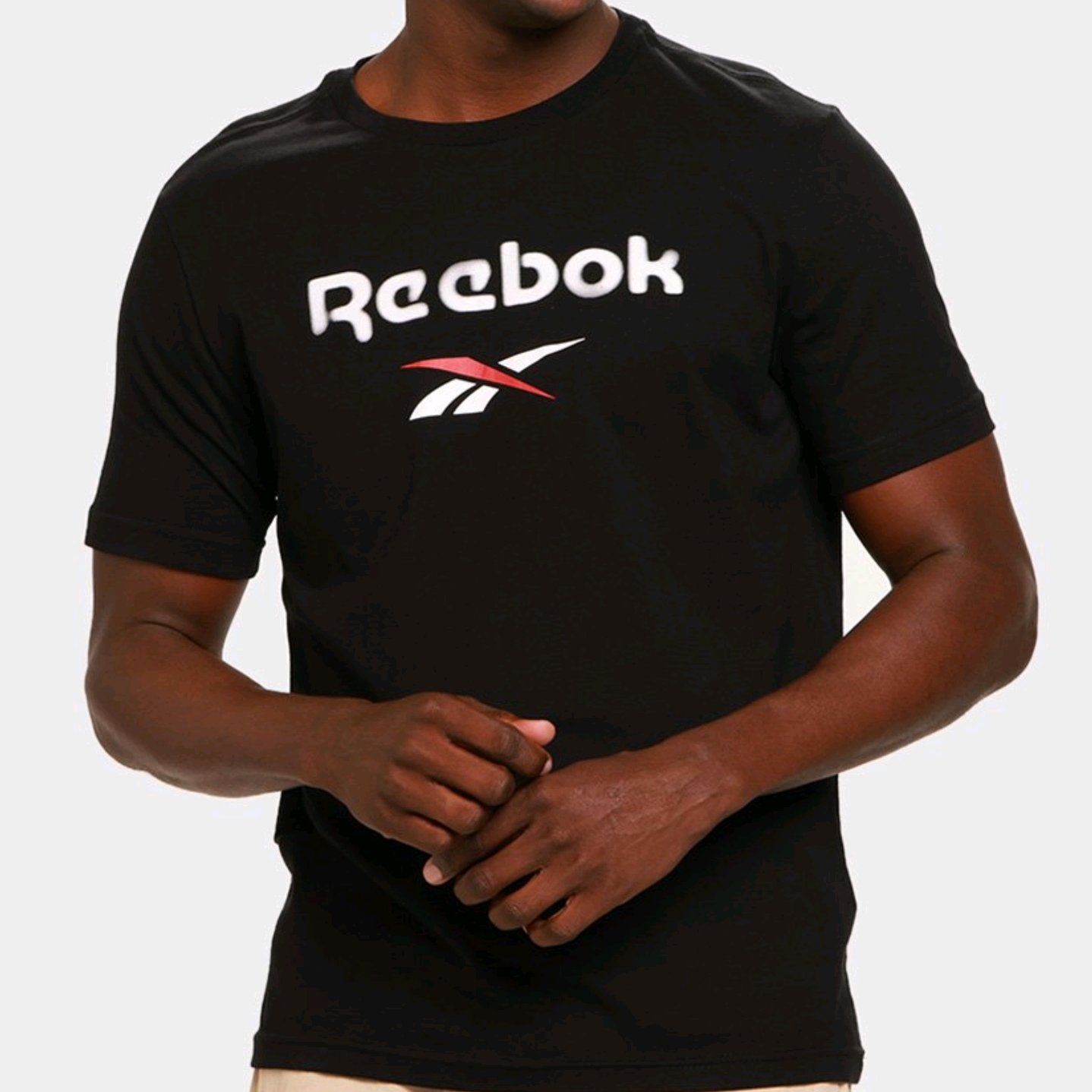 CAMISETA REEBOK STACKED MASCULINA