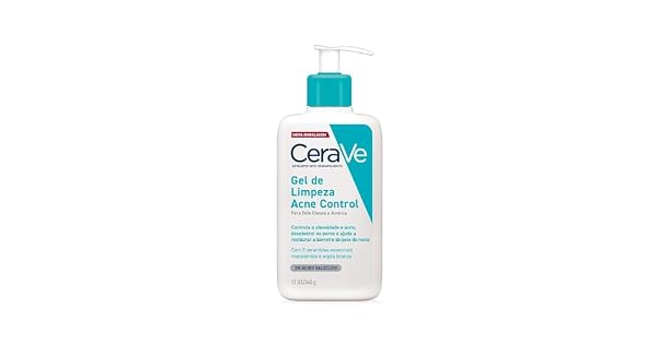 CERAVE ACNE CONTROL GEL DE LIMPEZA PARA PELE OLEOSA E ACNEICA 340G