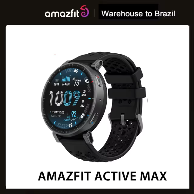 RELÓGIO INTELIGENTE AMAZFIT ACTIVE MAX PARA TELEFONE IOS E ANDROID