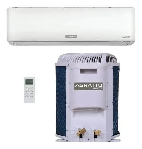AR CONDICIONADO SPLIT INVERTER 12K AGRATTO ZEN TOP FR 220V BRANCO 220V