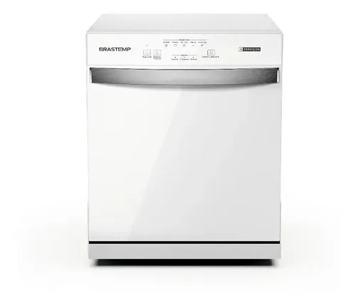 LAVA-LOUÇAS BRASTEMP 8 SERVIÇOS BRANCA - BLF08BB