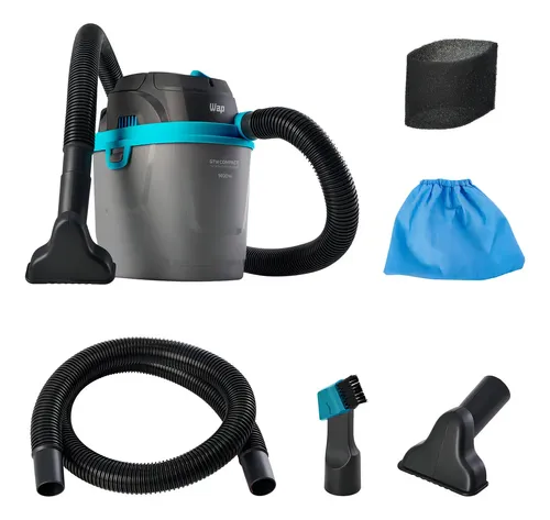 ASPIRADOR DE PÓ E LÍQUIDO PORTÁTIL WAP GTW COMPACT — 1400W — 5,5L — 220V